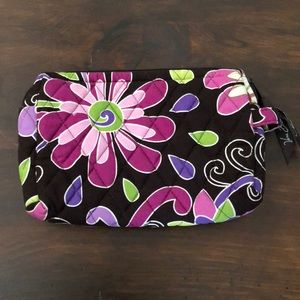 Purple Punch Vera Bradley cosmetic bag